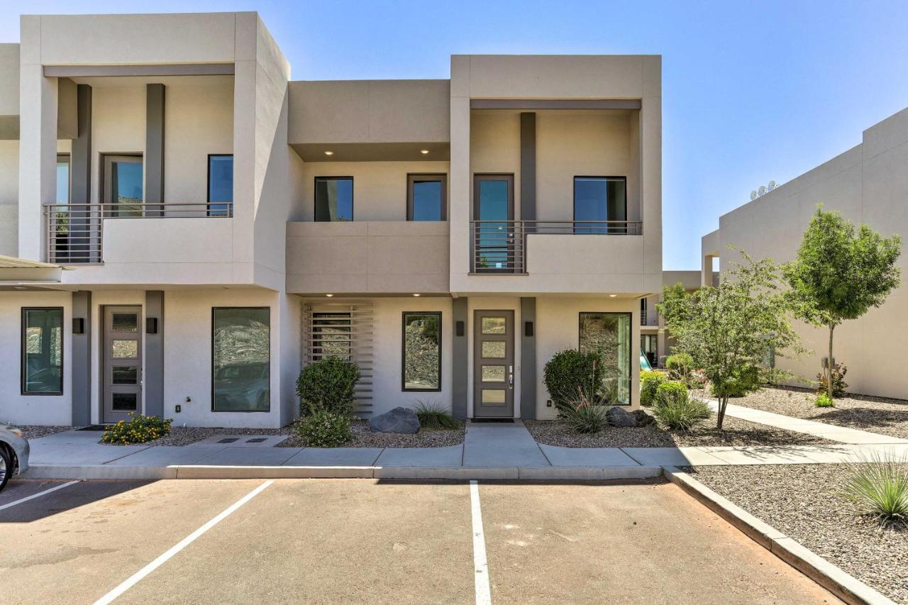 Sunny Resort Townhome And Balcony And Pool Access St. George Bagian luar foto